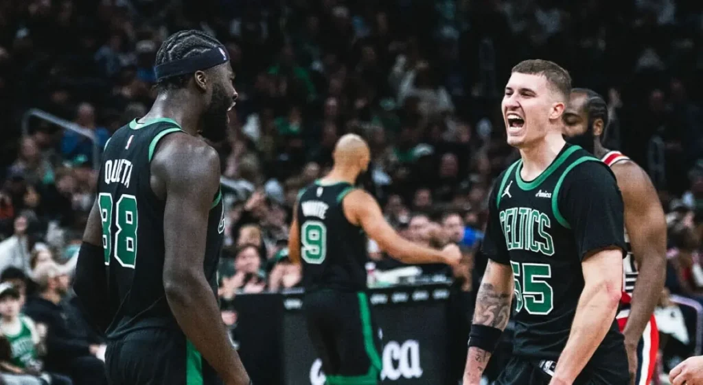 Neemias Queta assina duplo-duplo e ajuda Boston Celtics a alcançar o 3.º lugar